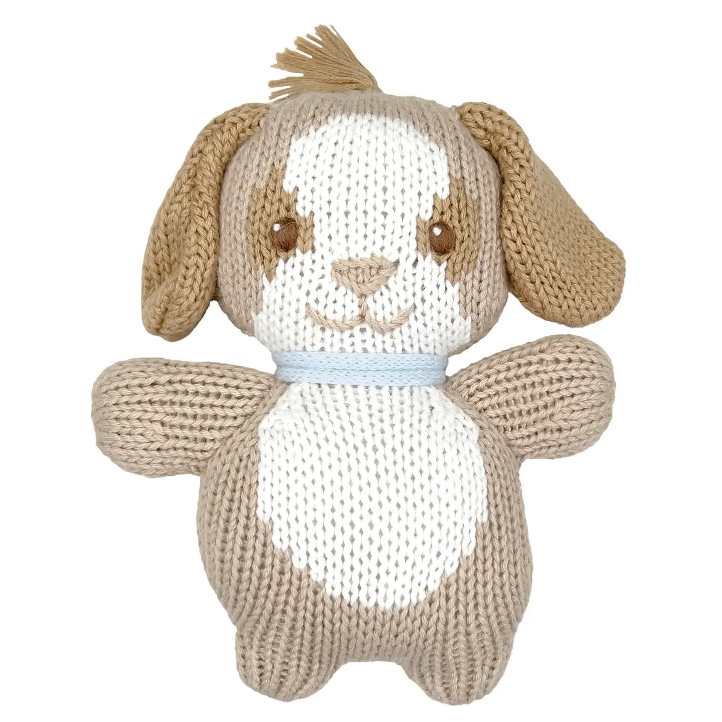 Dog Zubaby Knit Rattle