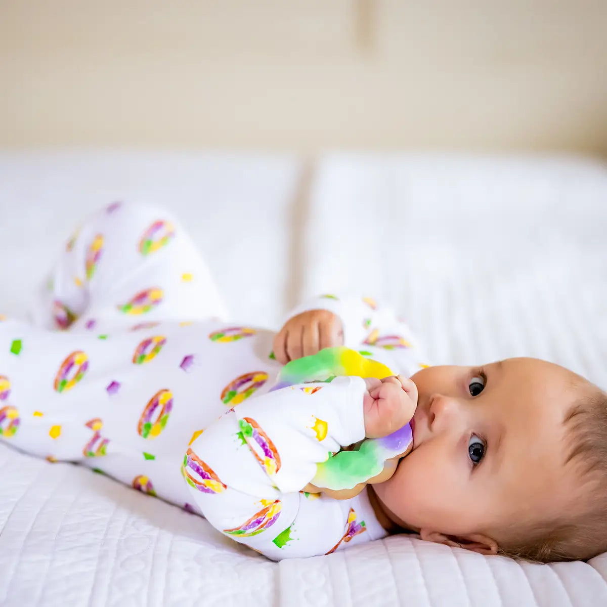 Slice, Slice, Baby King Cake Teether & Bath Toy
