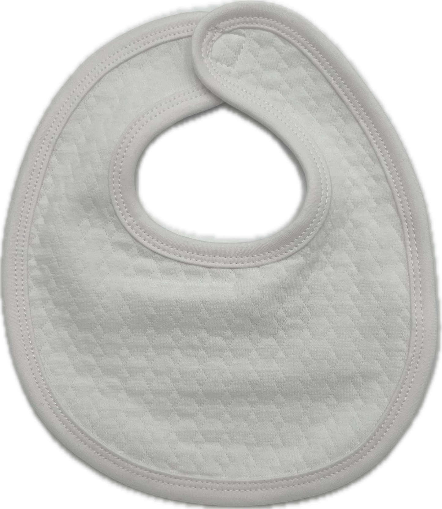 Bib Knit Pearl Design PLAIN