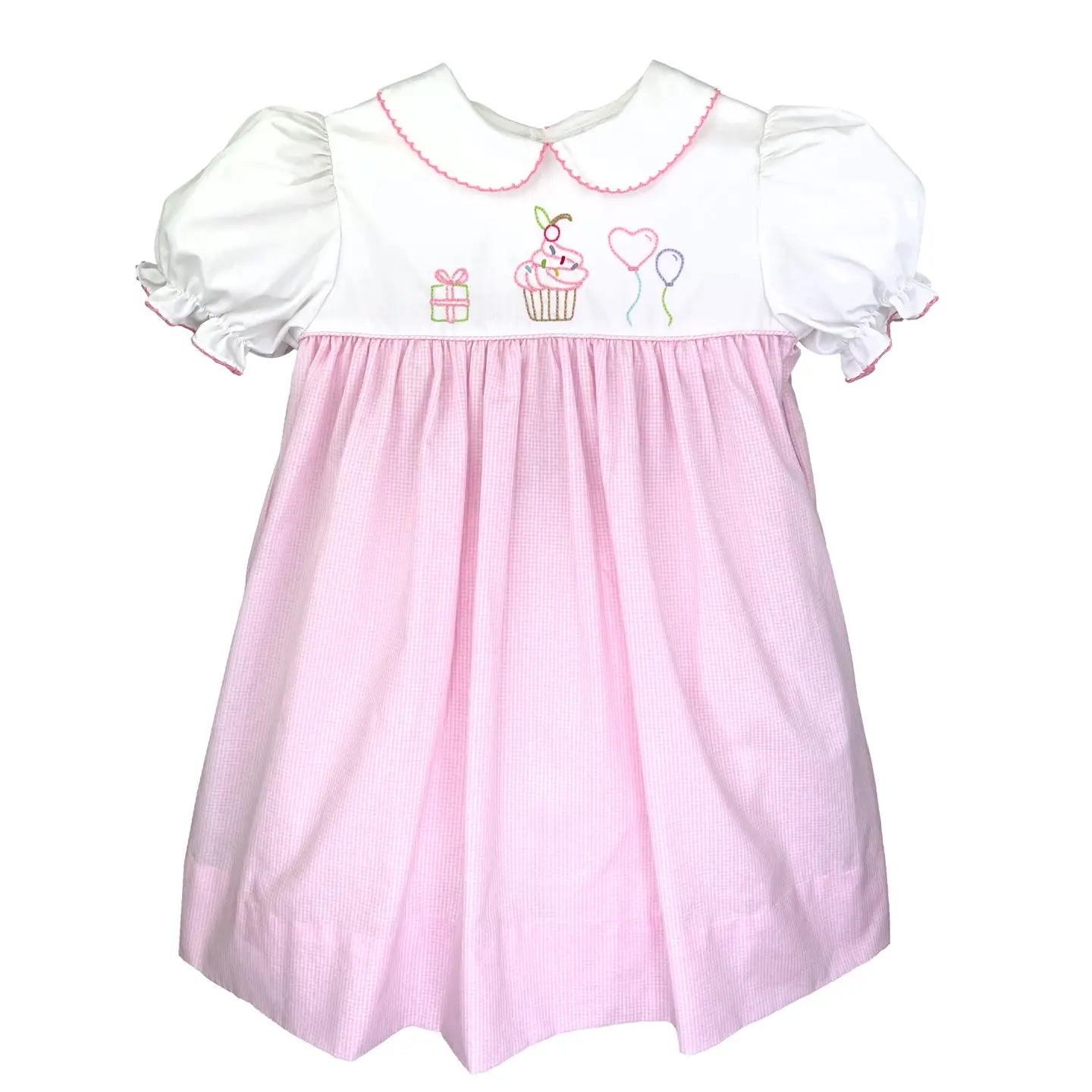 Birthday Embroidered Dress The Silver Plum Birthday Embroidered Dress The Silver Plum