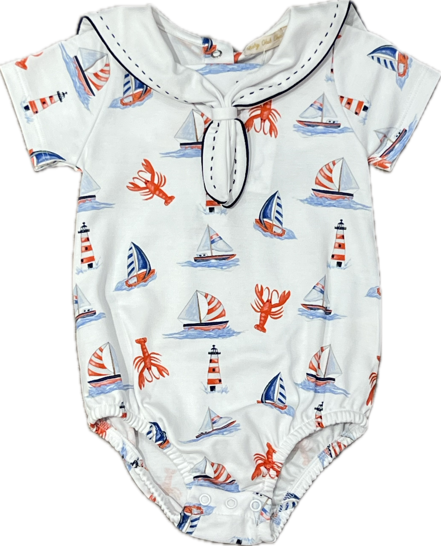 Sailing in Summer Bubble w/ Sailor Collar