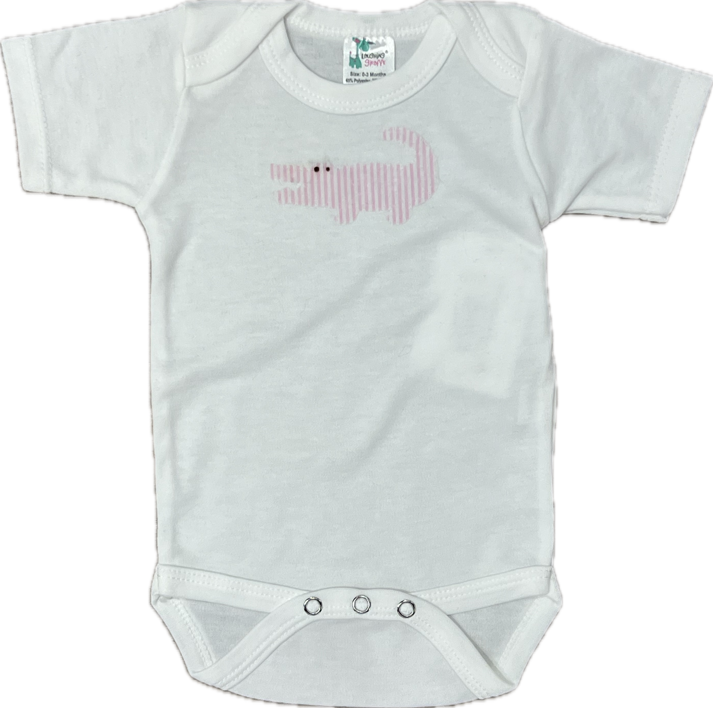 A for Avery Alligator Onesie