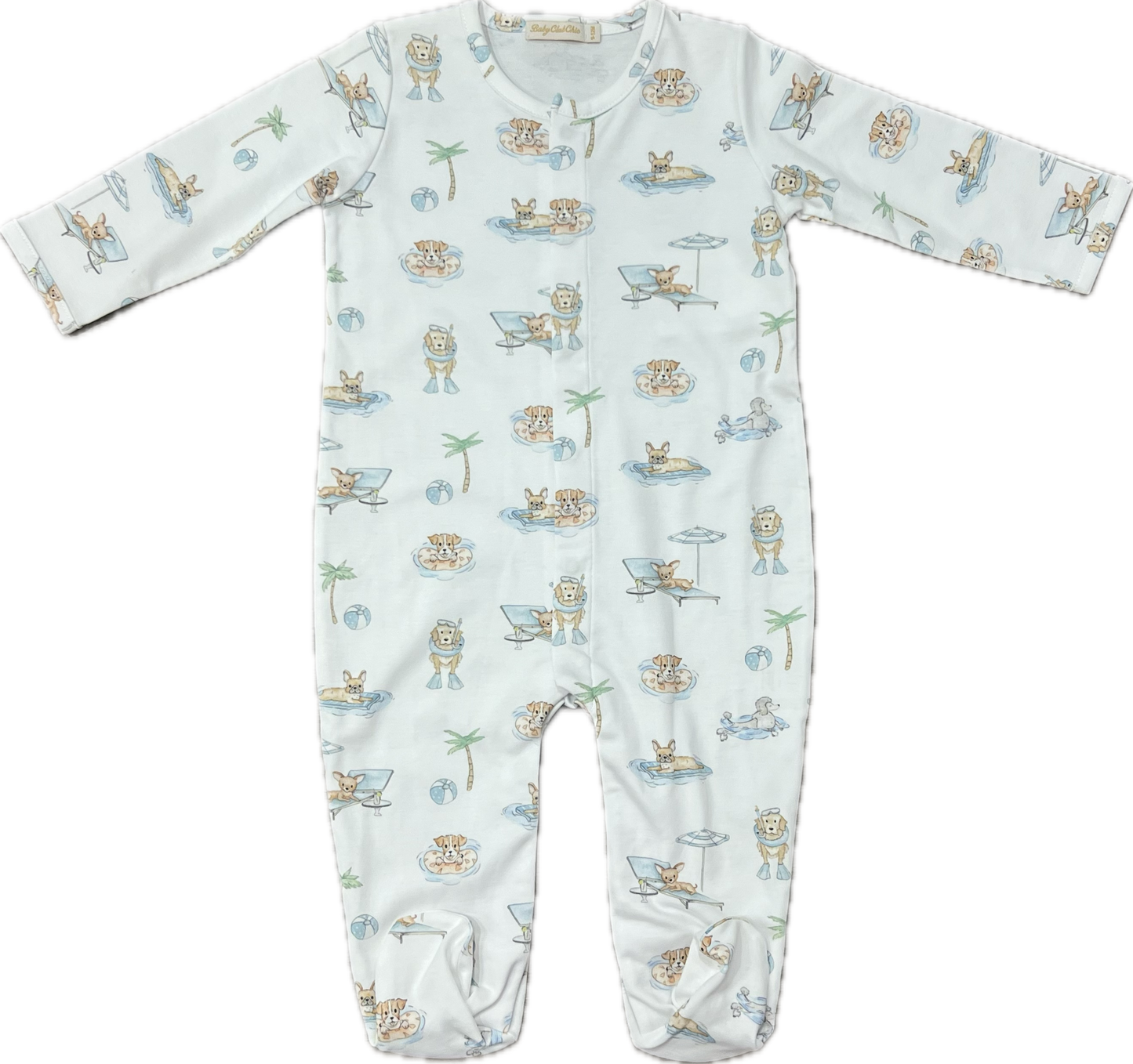Baby Club Chic Doggie Resort Footie