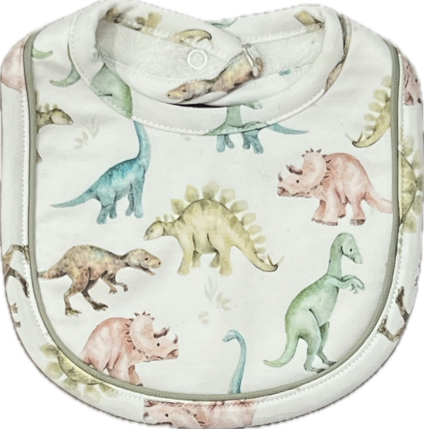 Baby Club Chic Dinos Bib