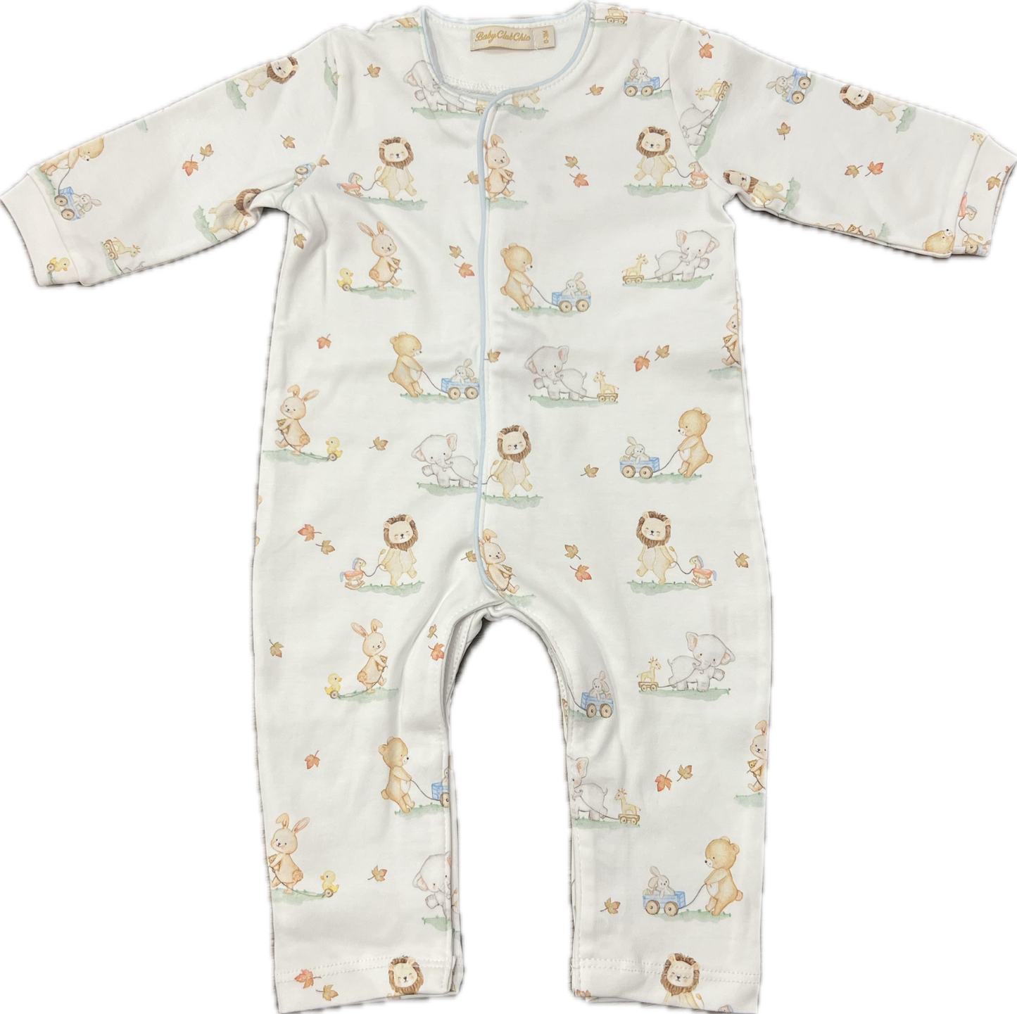 Baby Club Chic Enjoy Autumn Printed Coverall