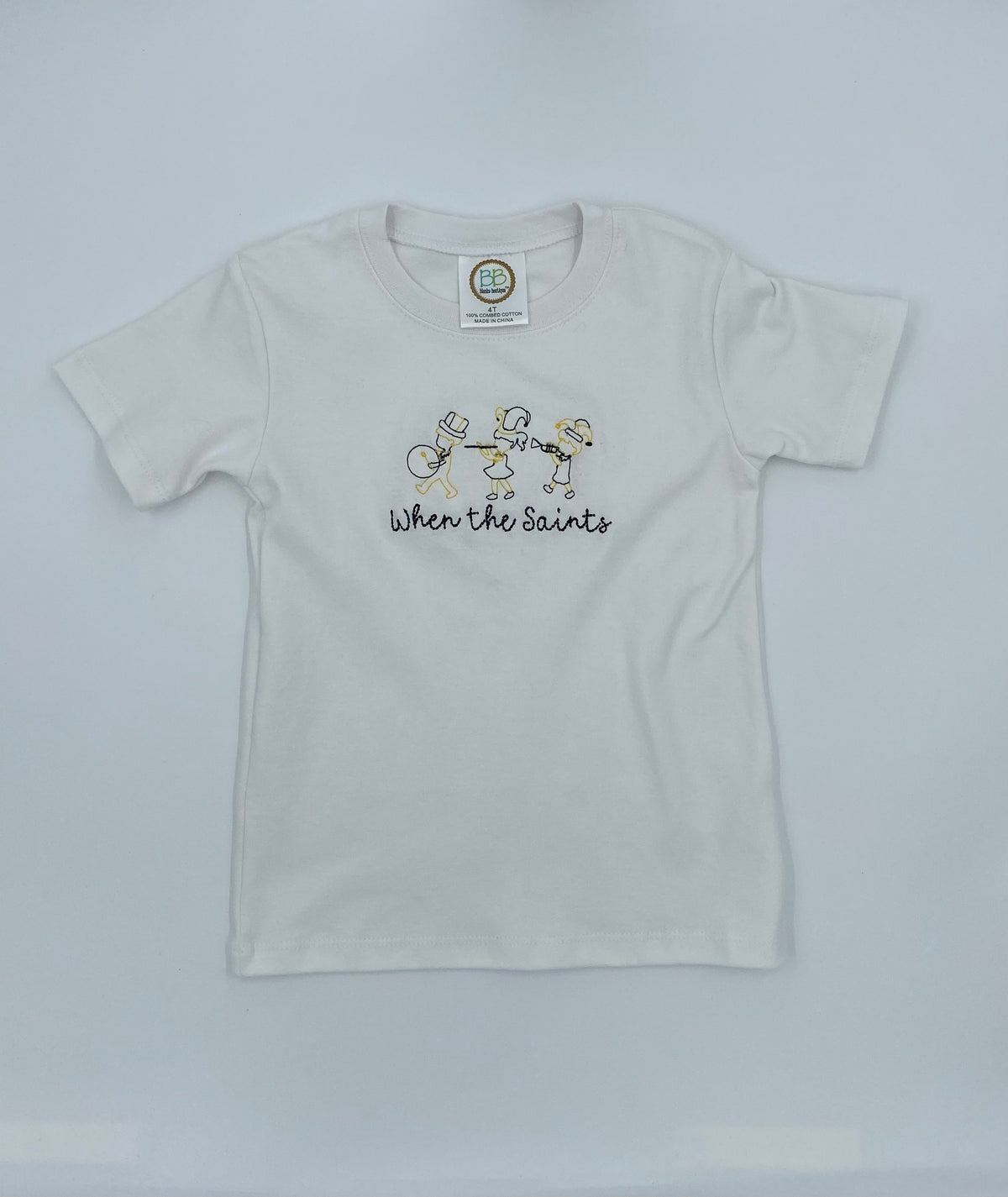 When the Saints Come Marching In Shirt - Boy