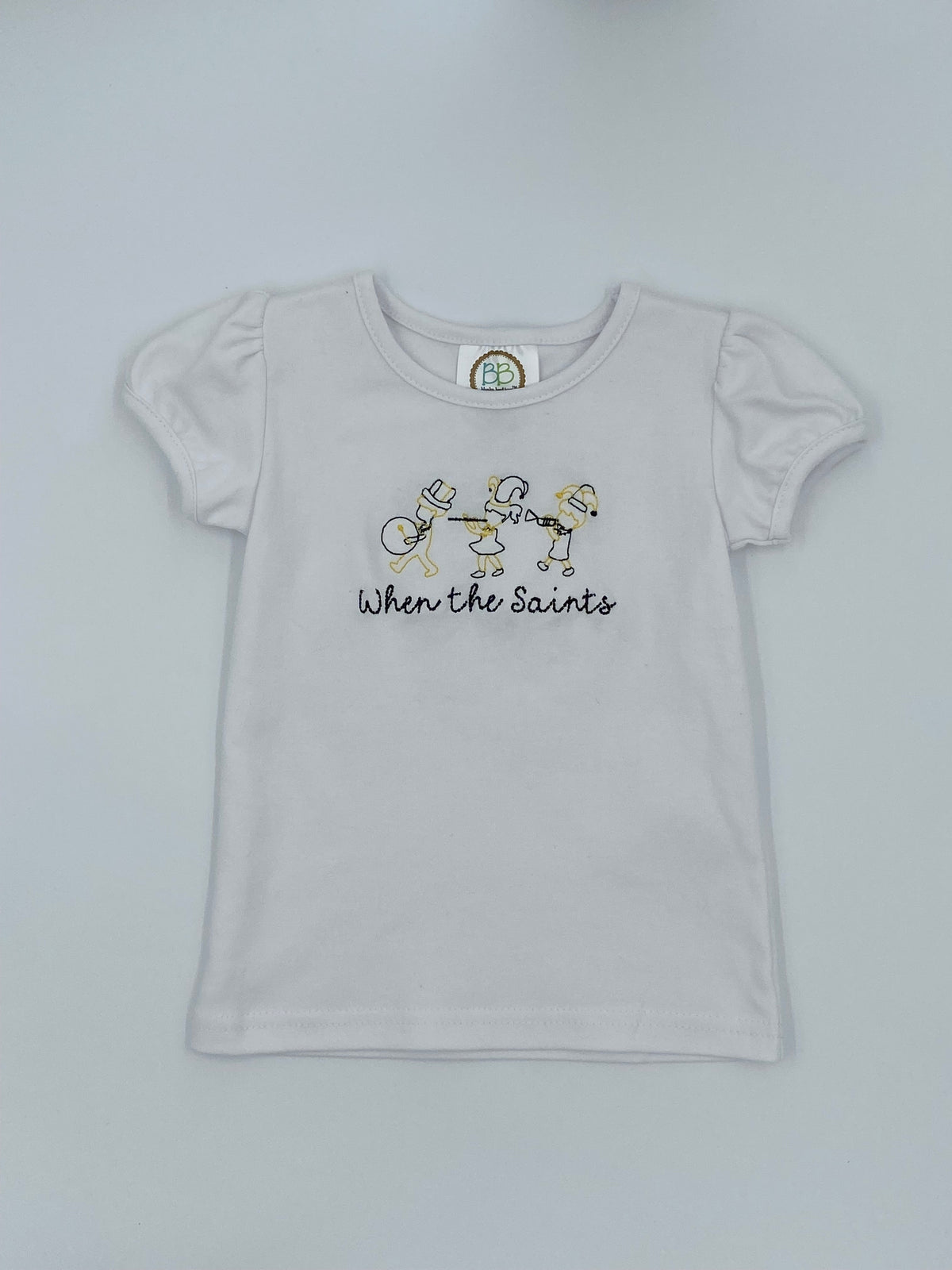 When the Saints Come Marching In Shirt - Girl