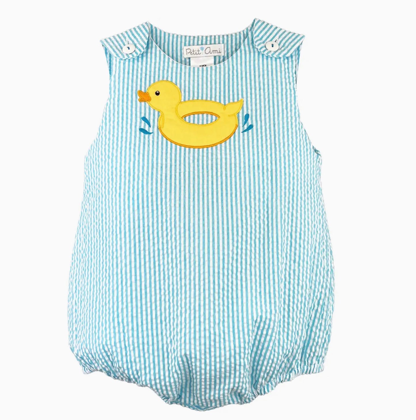 Duck Applique Sunsuit