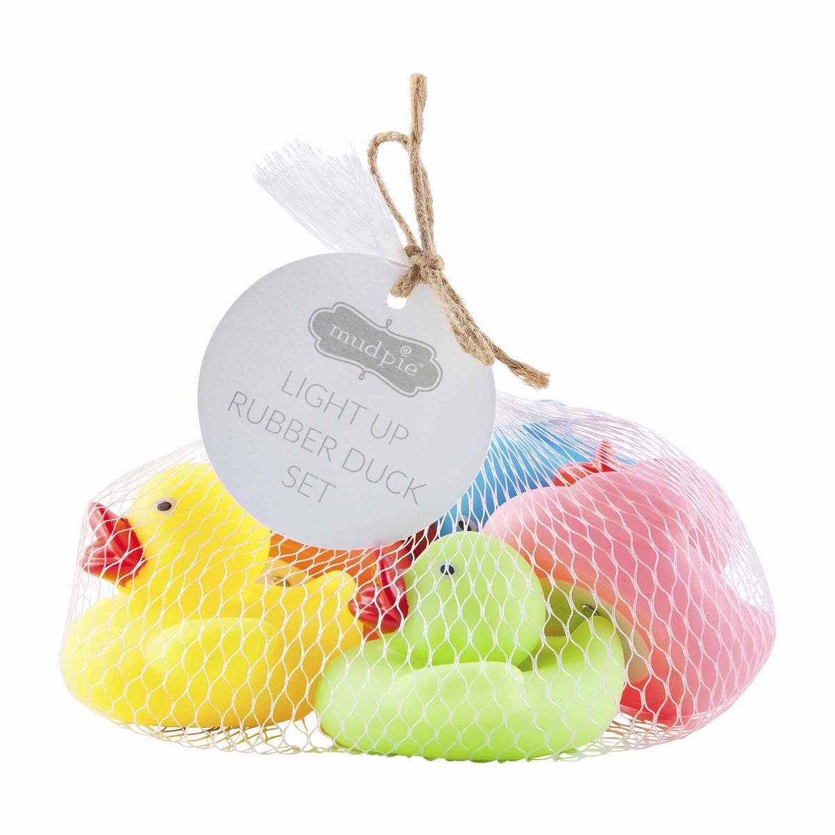 Mud Pie - Rubber Duck Light Up Set