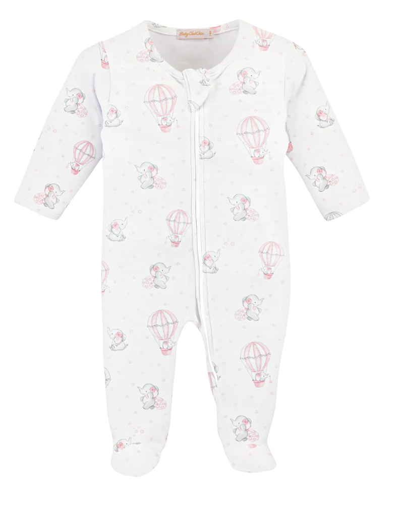 Dreamy Air Balloons Printed Footie