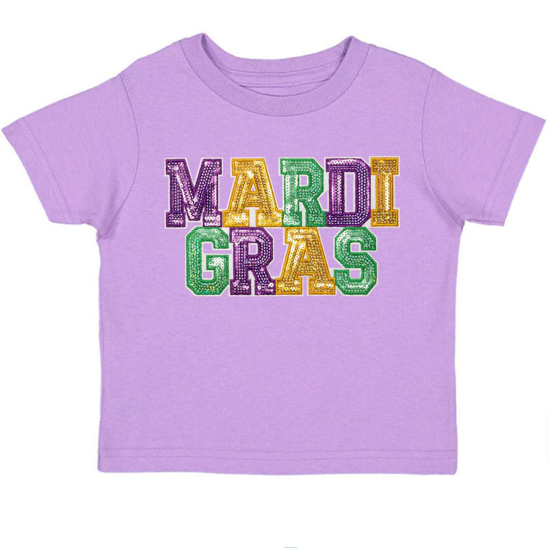 Sequin Mardi Gras Shirt