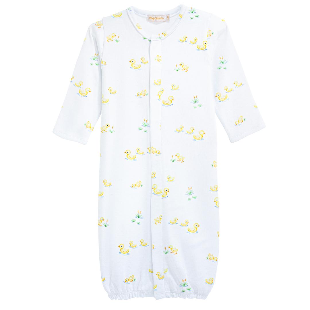 Baby Club Chic Three Little Ducks Gown