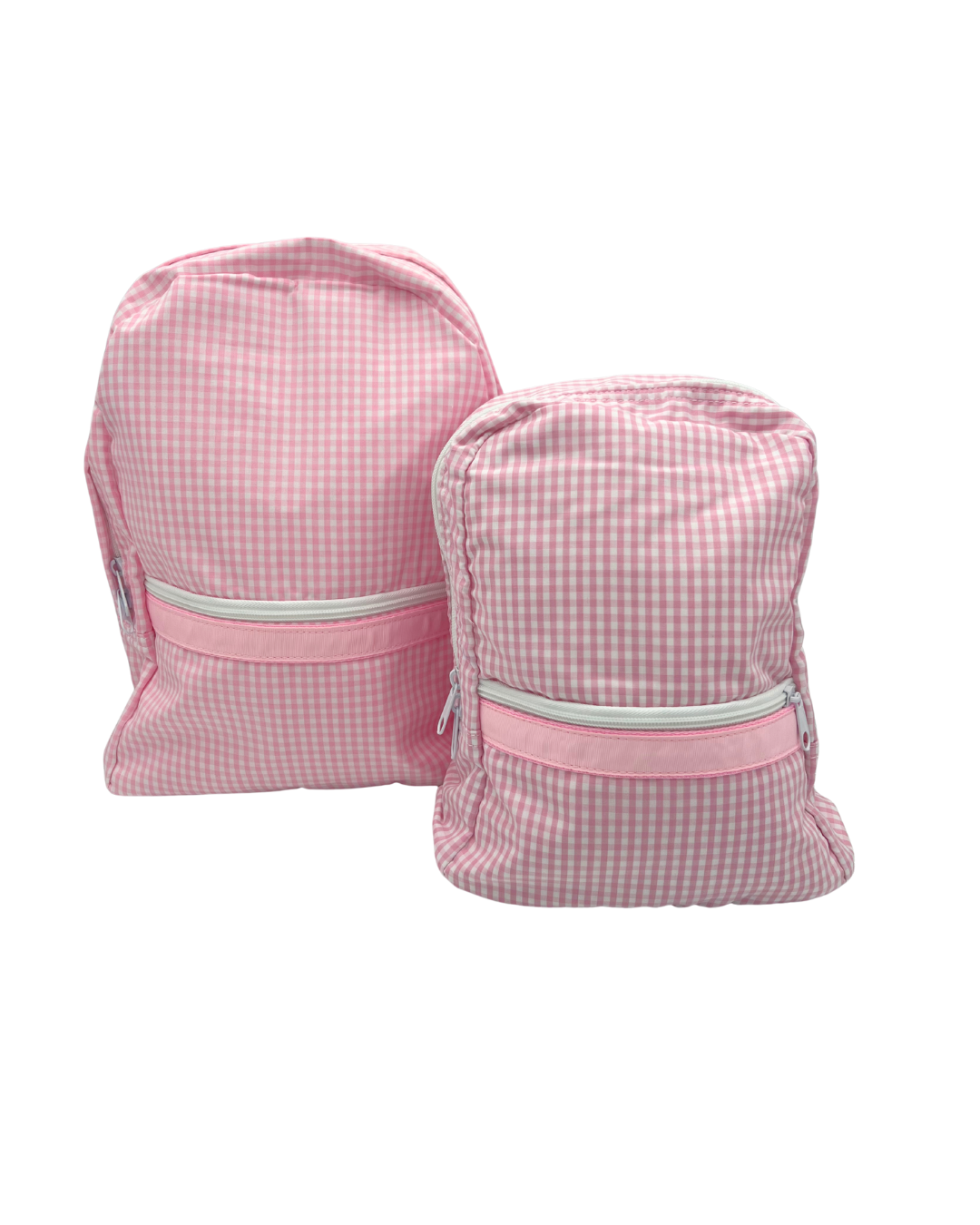 Pink Gingham Backpack