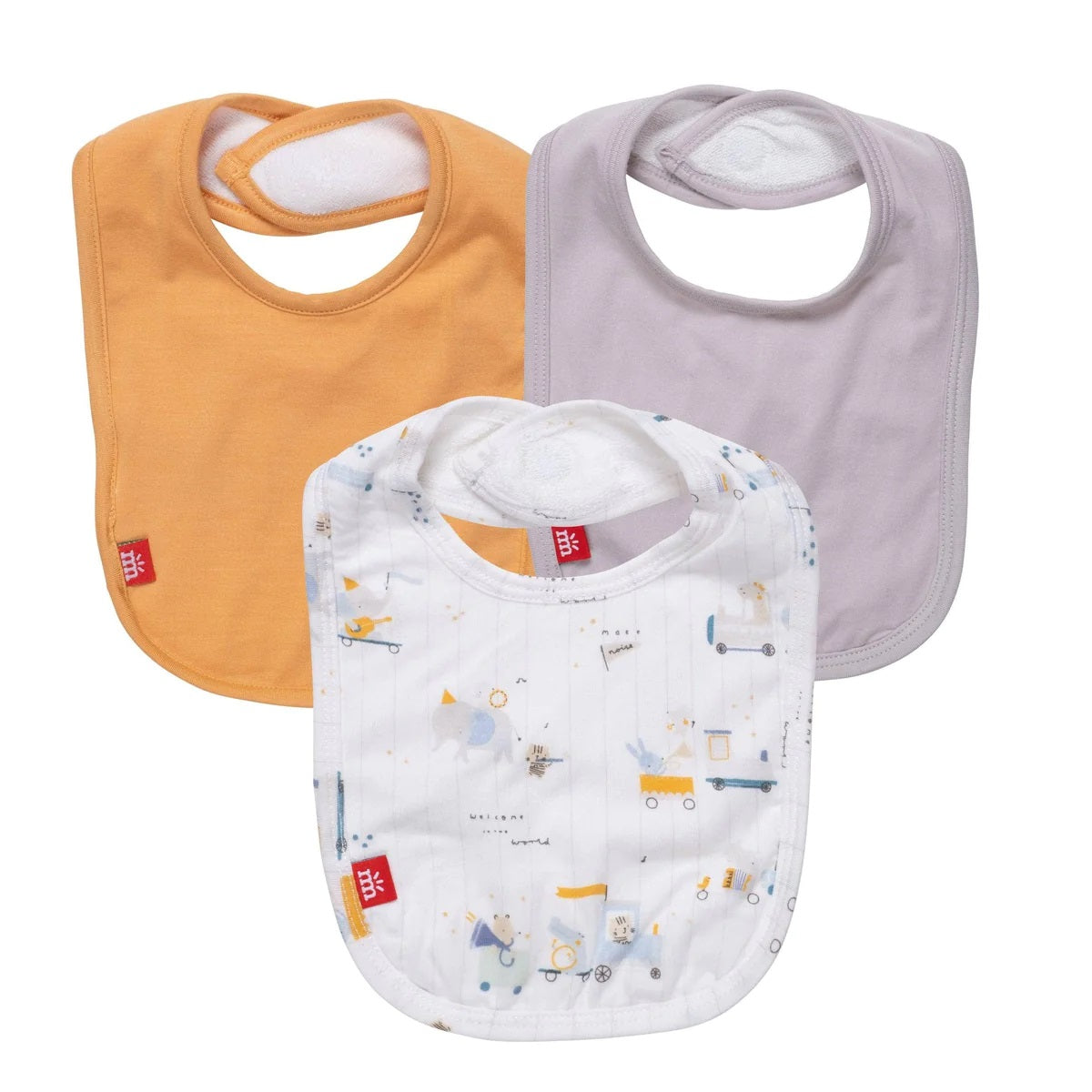 Magnetic Me Welcome Wagon Bibs
