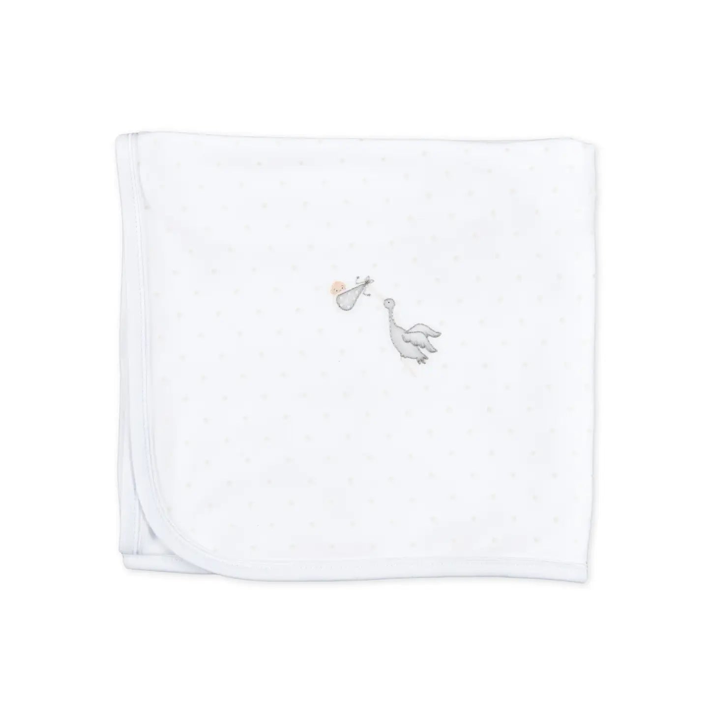 Worth the Wait Embroidered Blanket