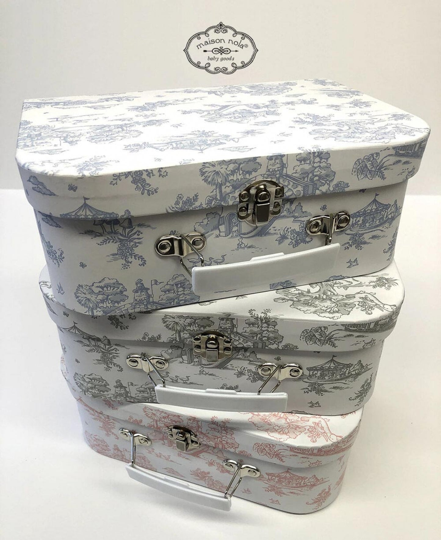Storyland Toile Keepsake Box