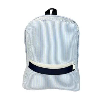 Seersucker Backpack- Small