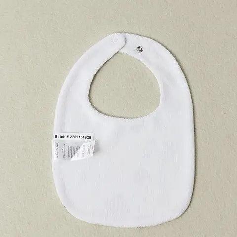 Powdered Sugar and Puppies Organic Cotton Baby Bib
