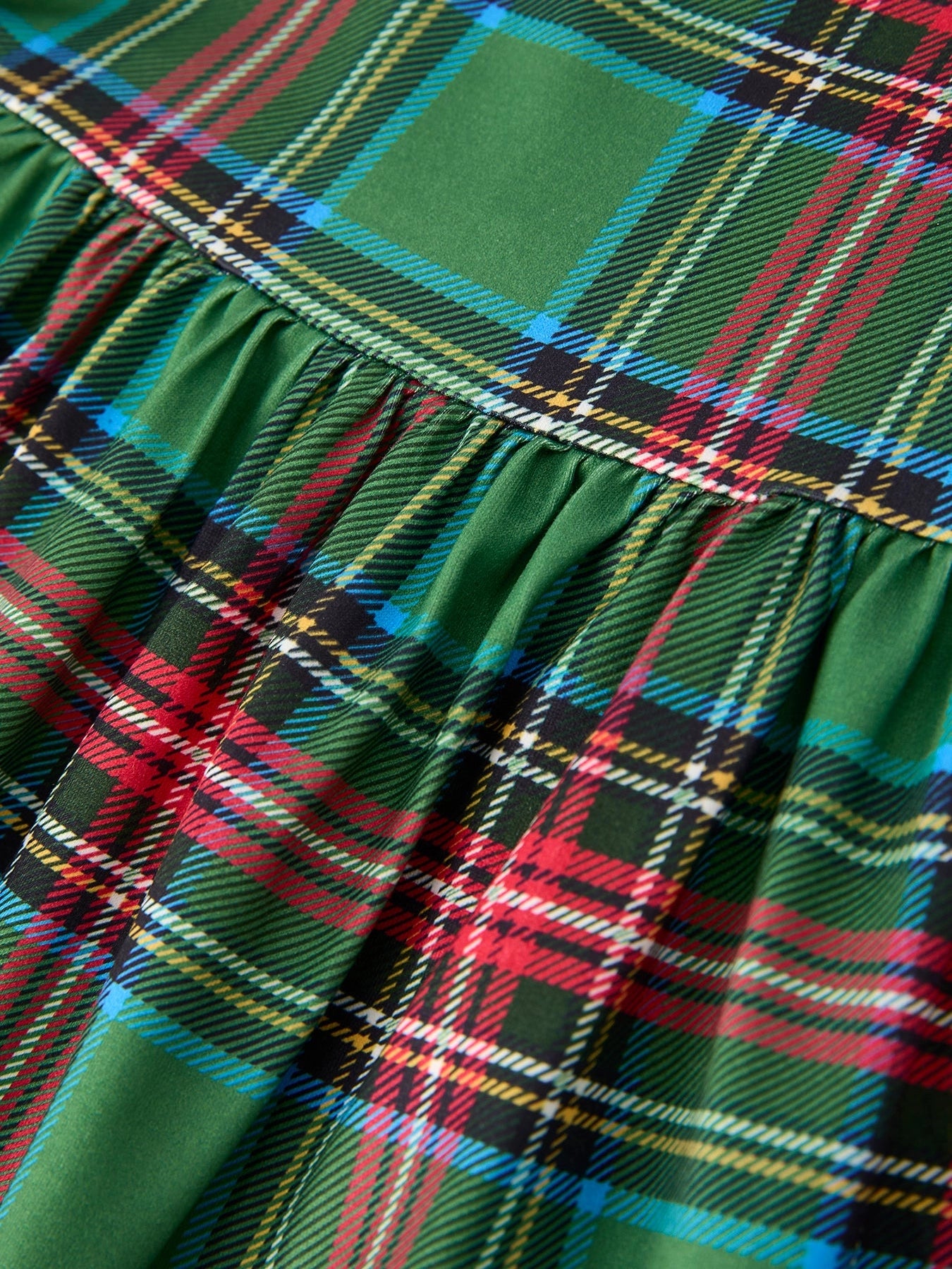 Winter Christmas Print Holiday Casual Girls Dress