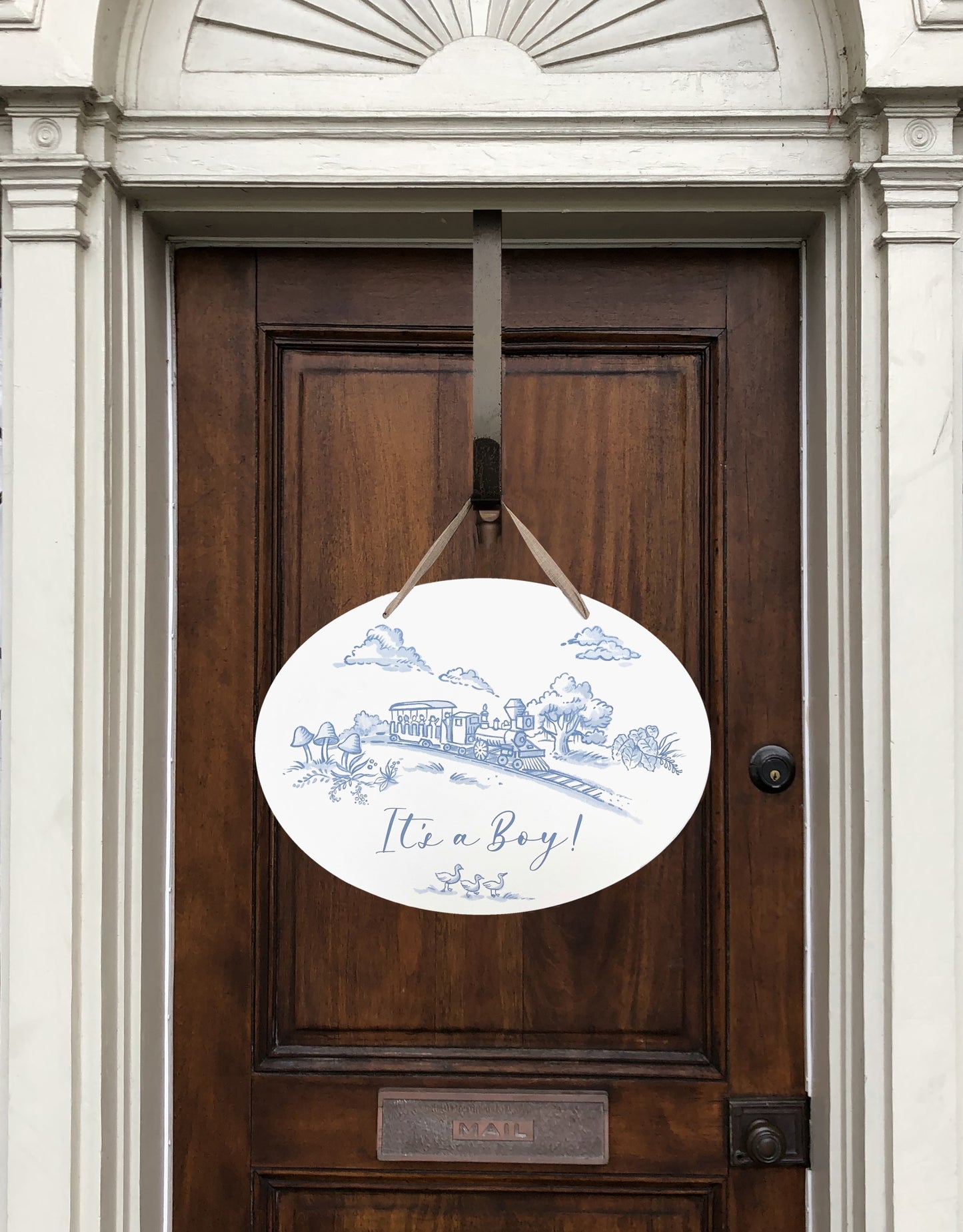 Storyland Toile Door Hanger