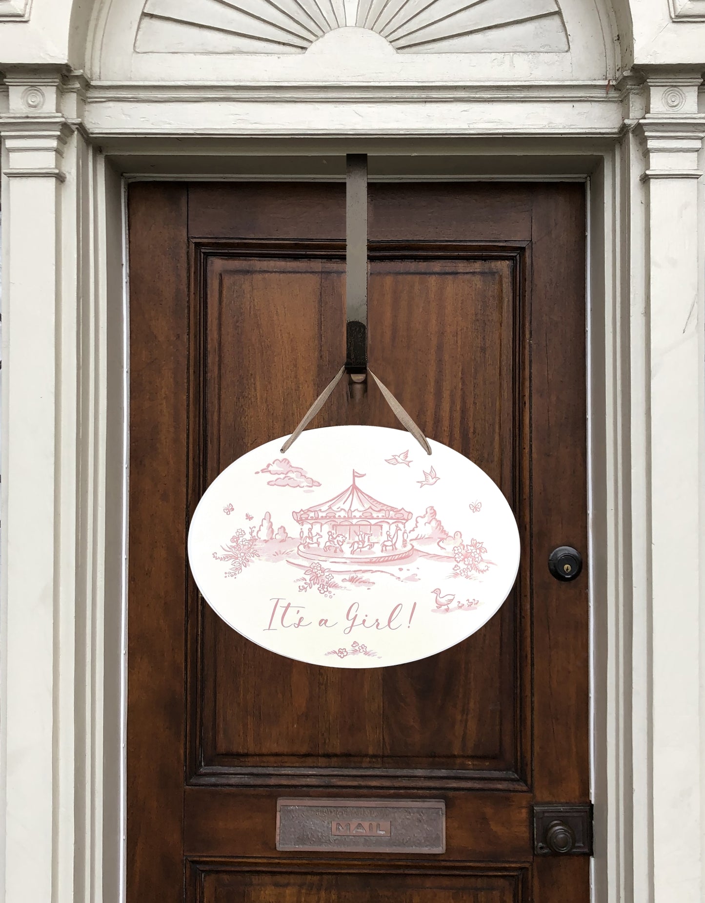Storyland Toile Door Hanger