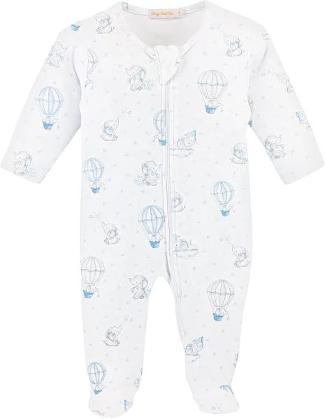 Dreamy Air Balloons Printed Footie