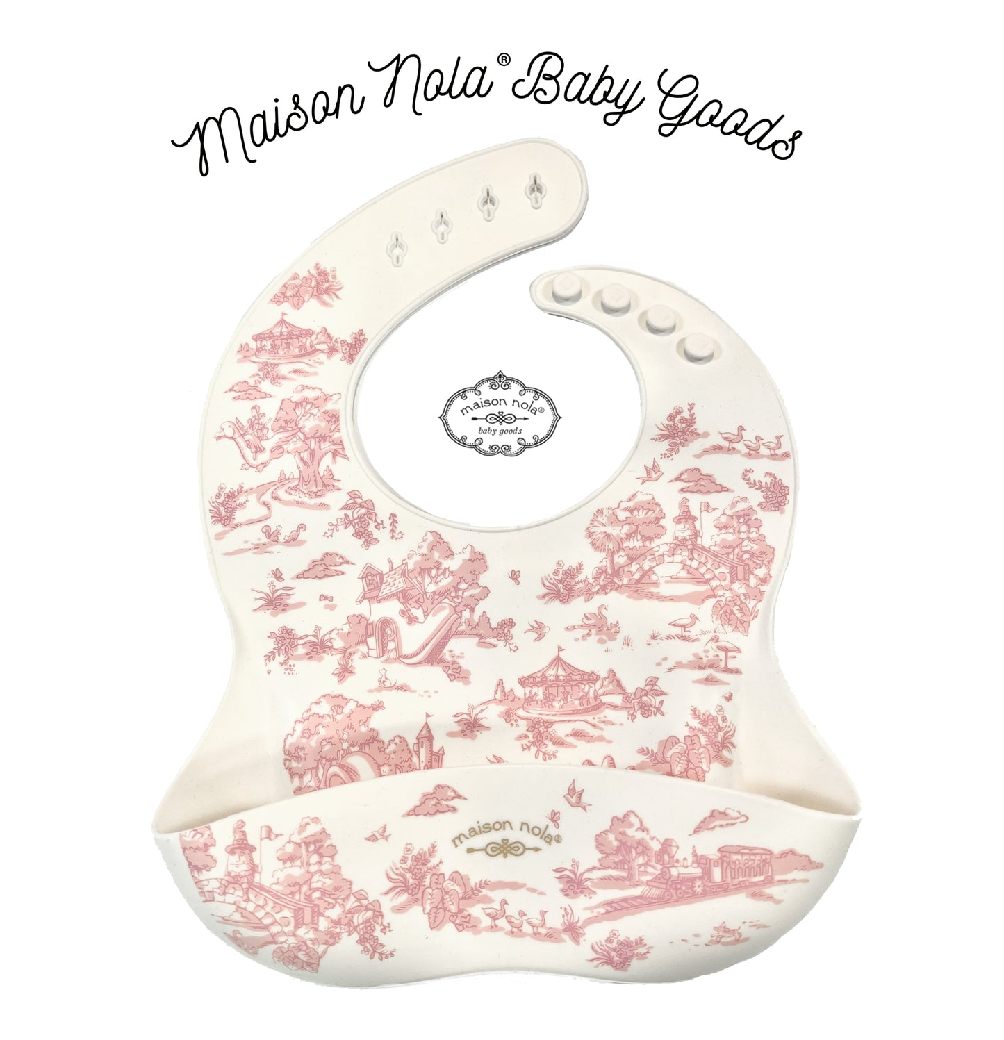 Storyland Silicone Bib