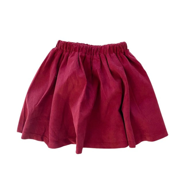 Camilla Skirt Cranberry Cord