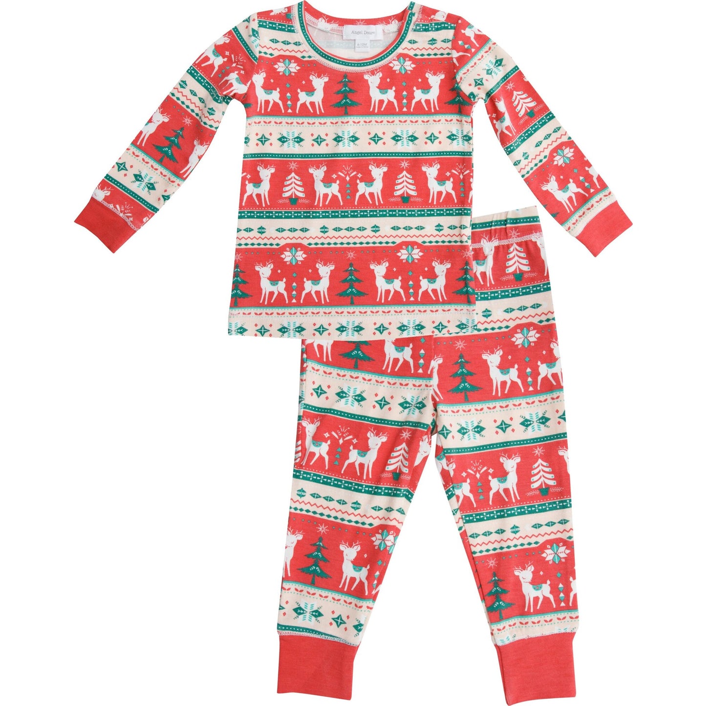 Vintage Deer Fair Isle Lounge Set