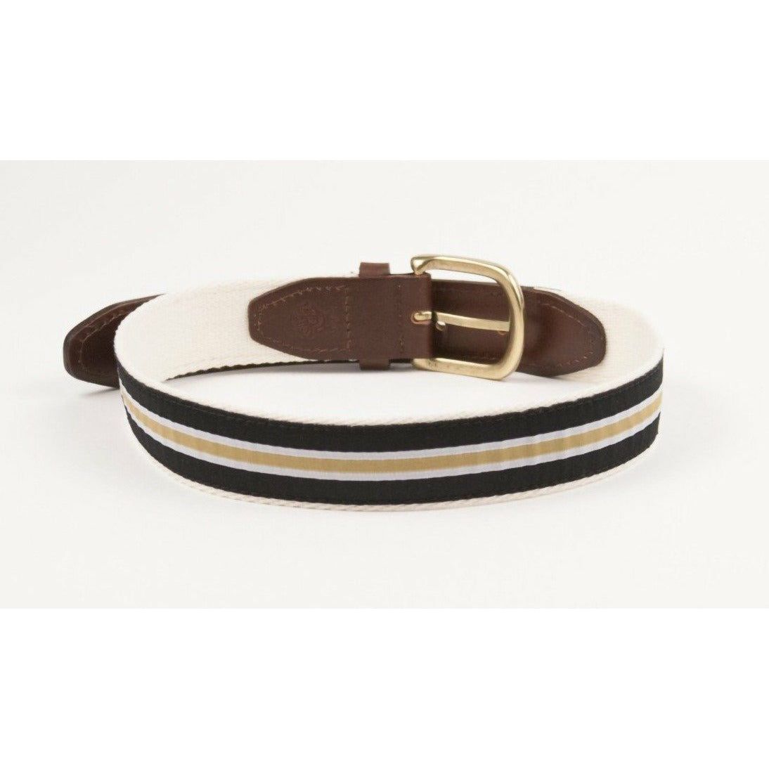 The Royal Standard - Belt Saints Black & Gold