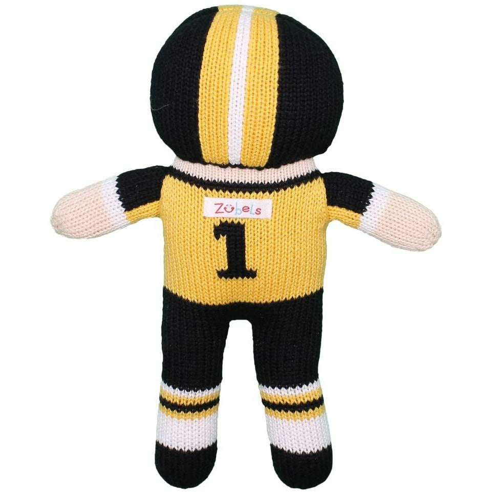 Saints Football Player 7" Rattle