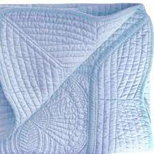 Blue Heirloom Quilt- Monogram Me Blanket