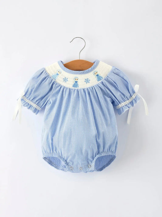 Elsa Smocked Romper