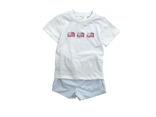 Tyler American Flag Short Set