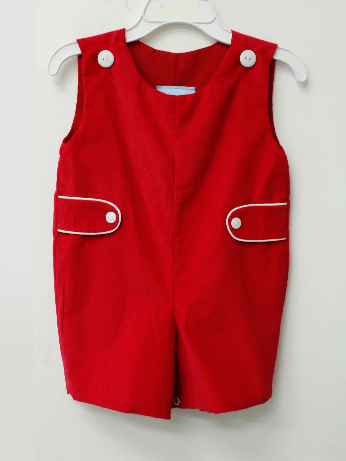 Red Corduroy Caleb Shortall
