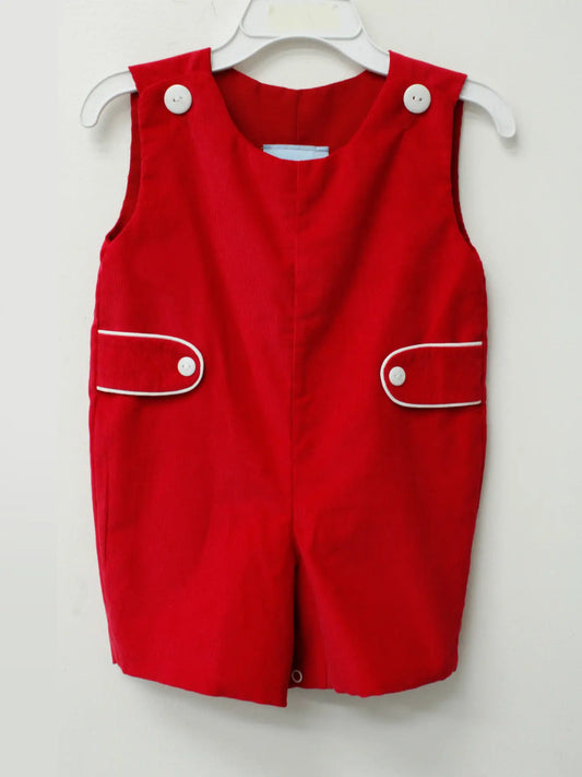 Red Corduroy Caleb Shortall