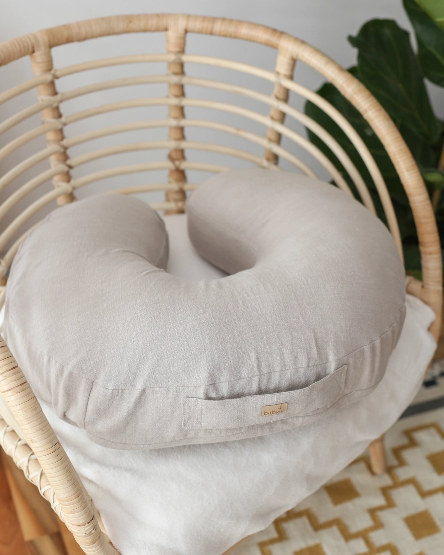 Linen Nursing Pillow