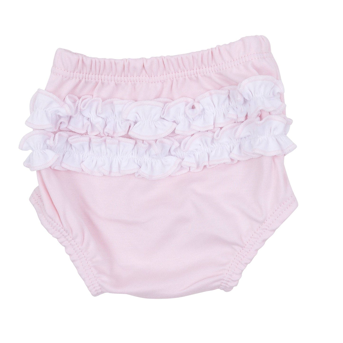Harvest Blessings Hand-Embroidered Diaper Cover Set - Pink