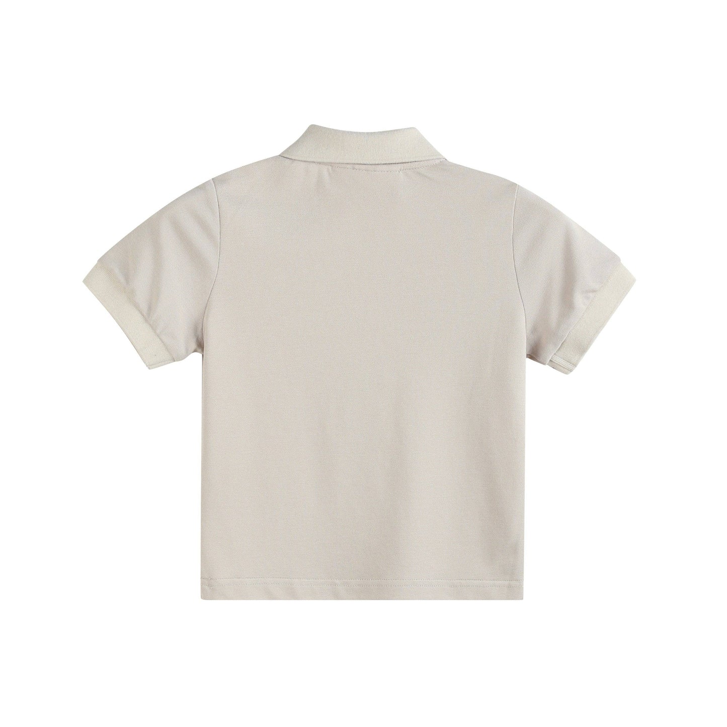 Sand Beige Tractor Polo Golf Shirt
