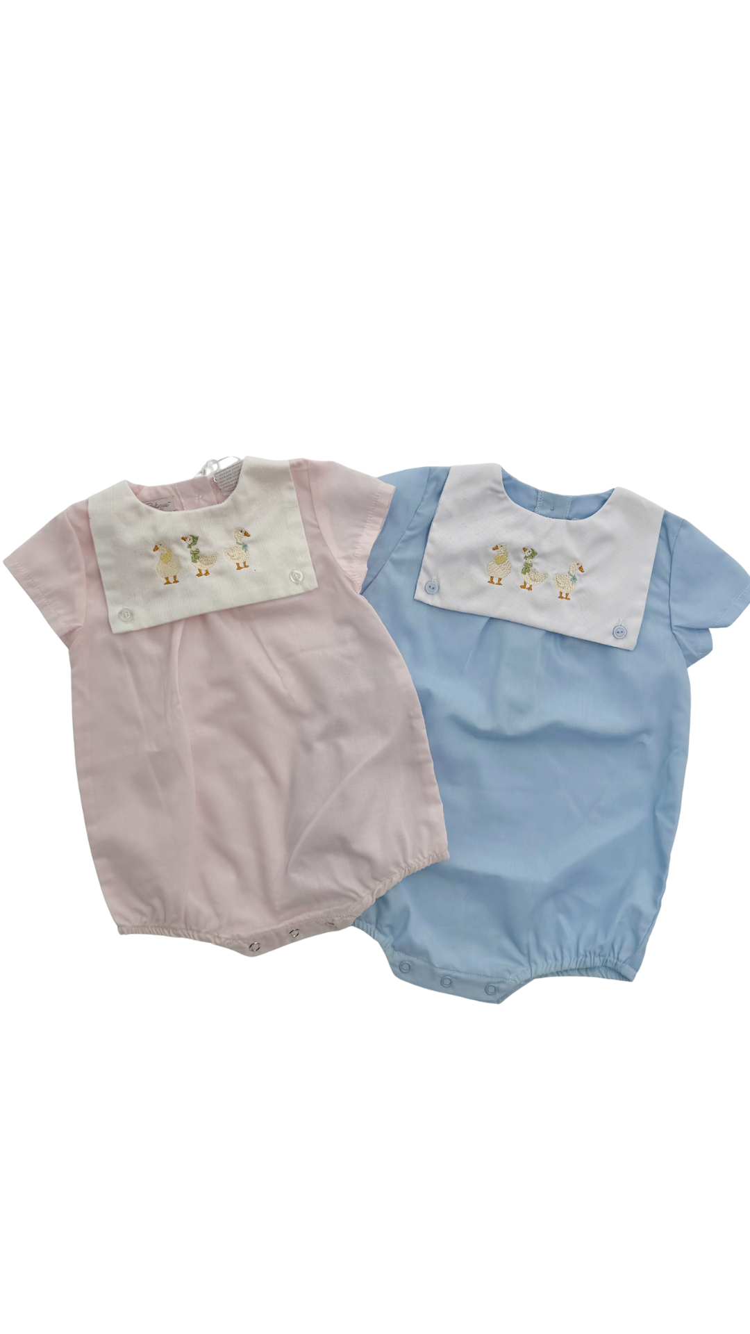 Silly Goose Button Bib Bubble
