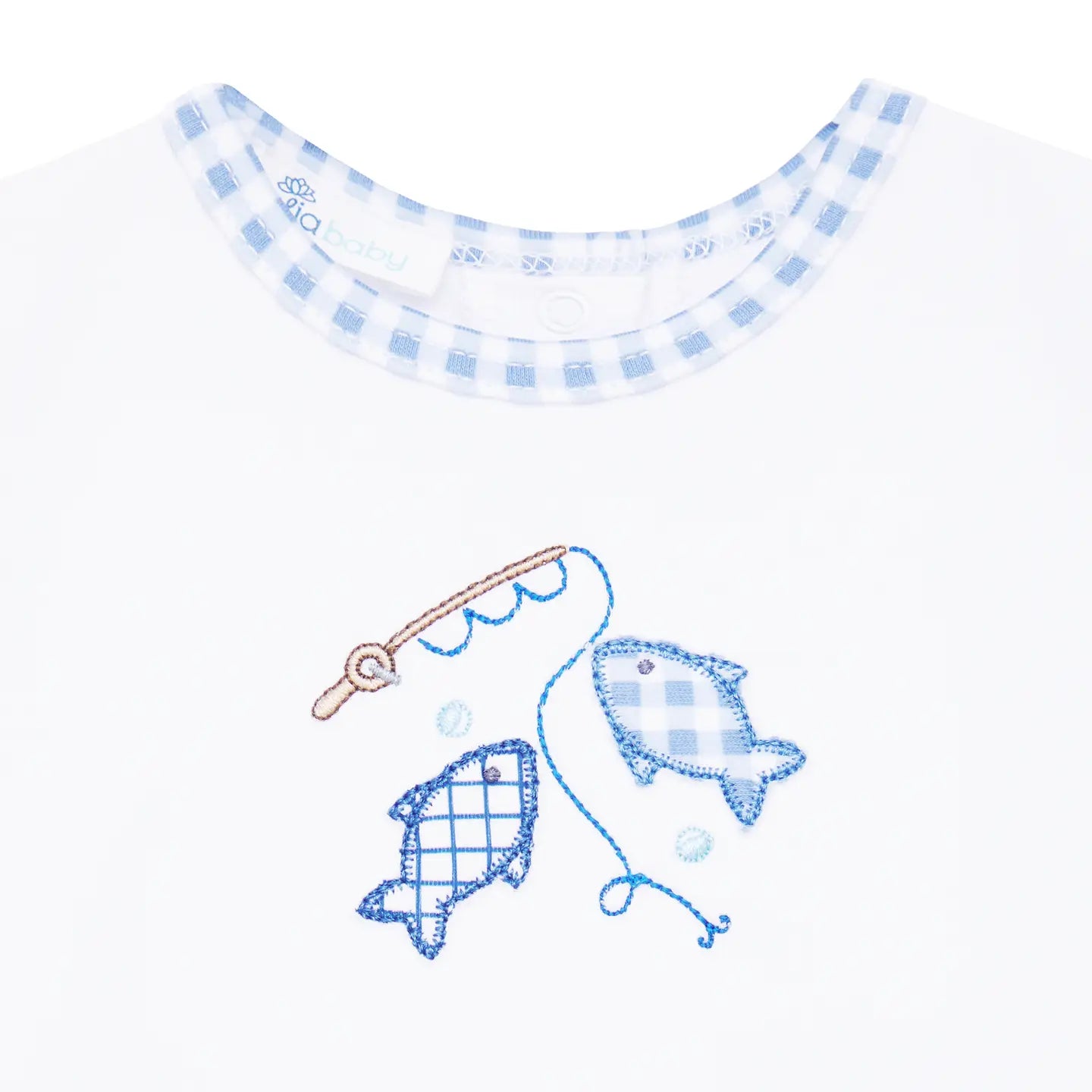 Gone Fishing Applique Bubble