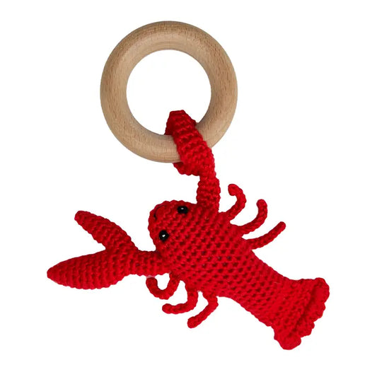 Crawfish/Lobster Bamboo Crochet Woodring