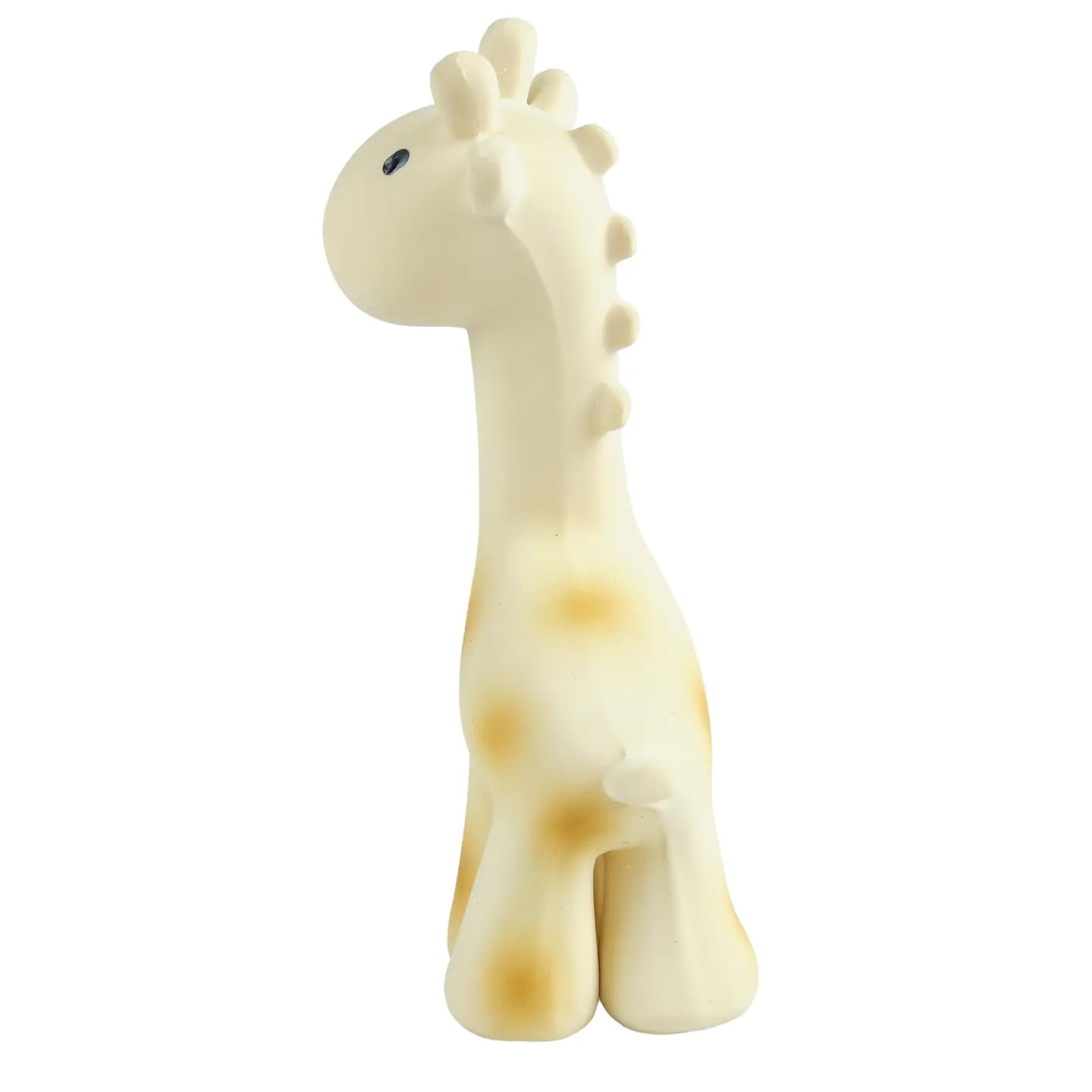 Giraffe Natural Organic Rubber Teether, Rattle & Bath Toy