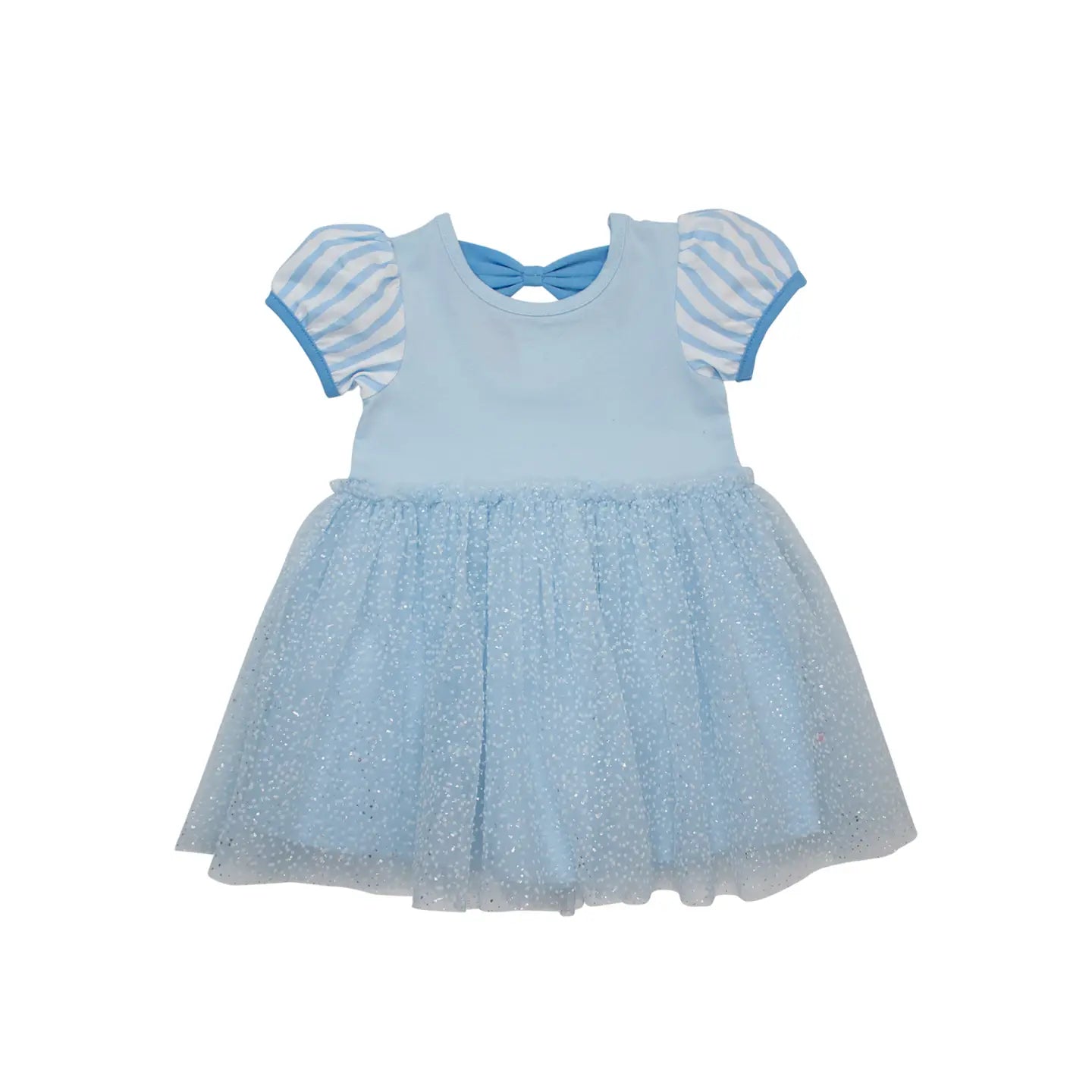 Glass Slipper Princess Bow Twirl Dress