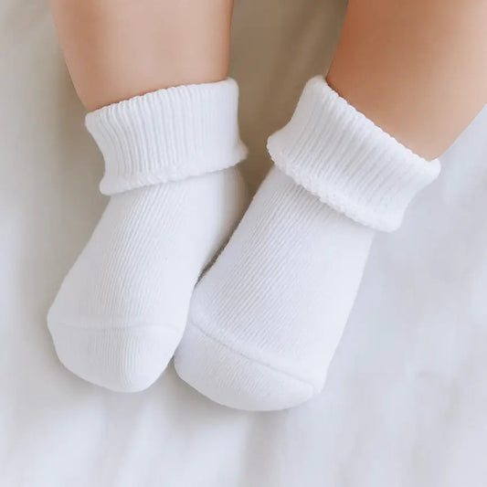 Essentials White Socks - White Trim