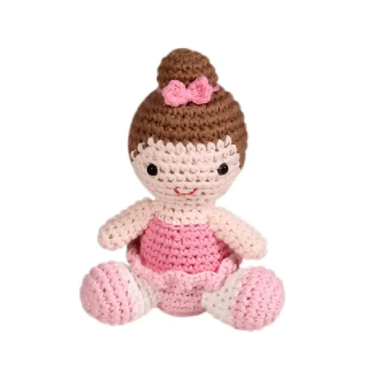 Ballerina Crochet Rattle