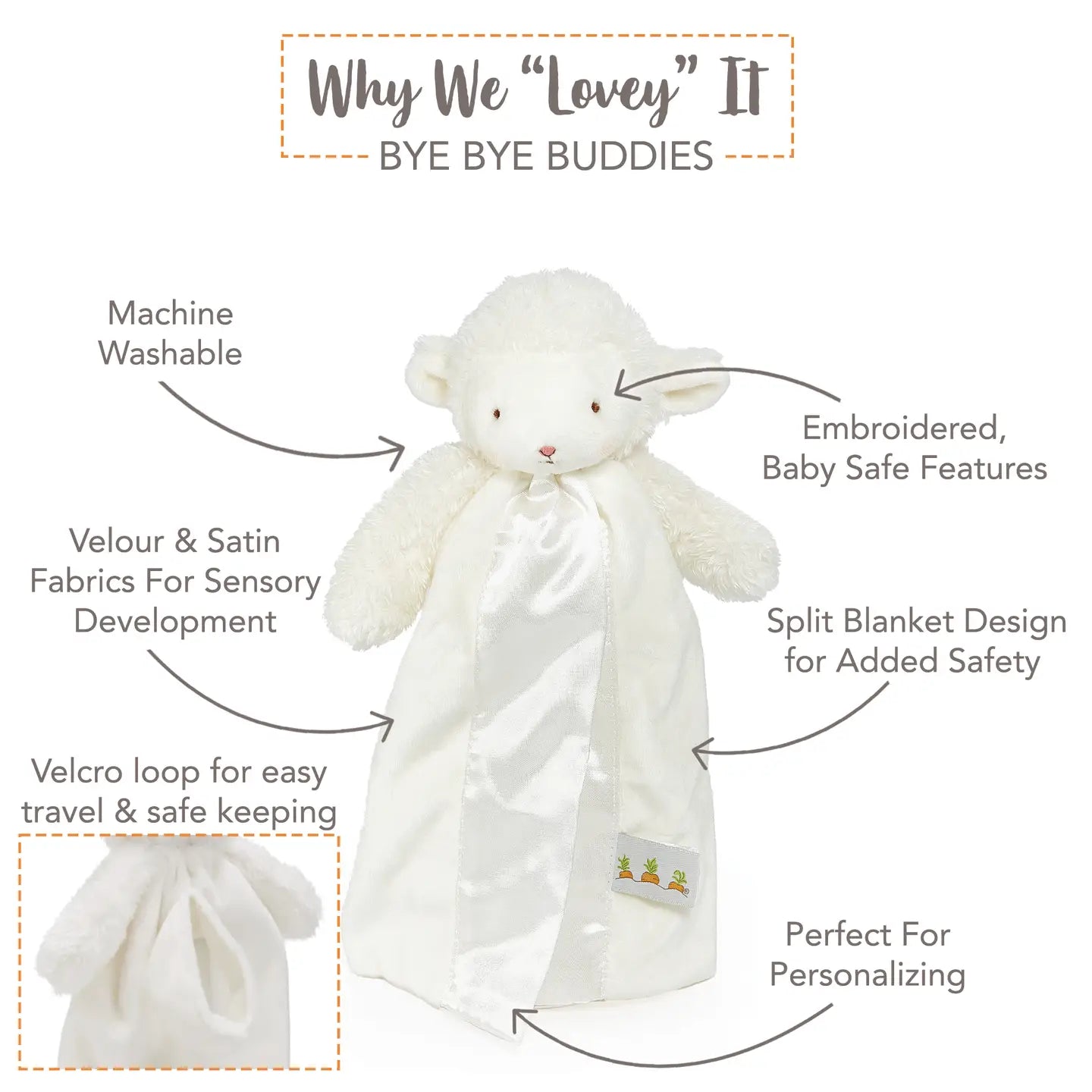 Kiddo Lamb Bye Bye Buddy