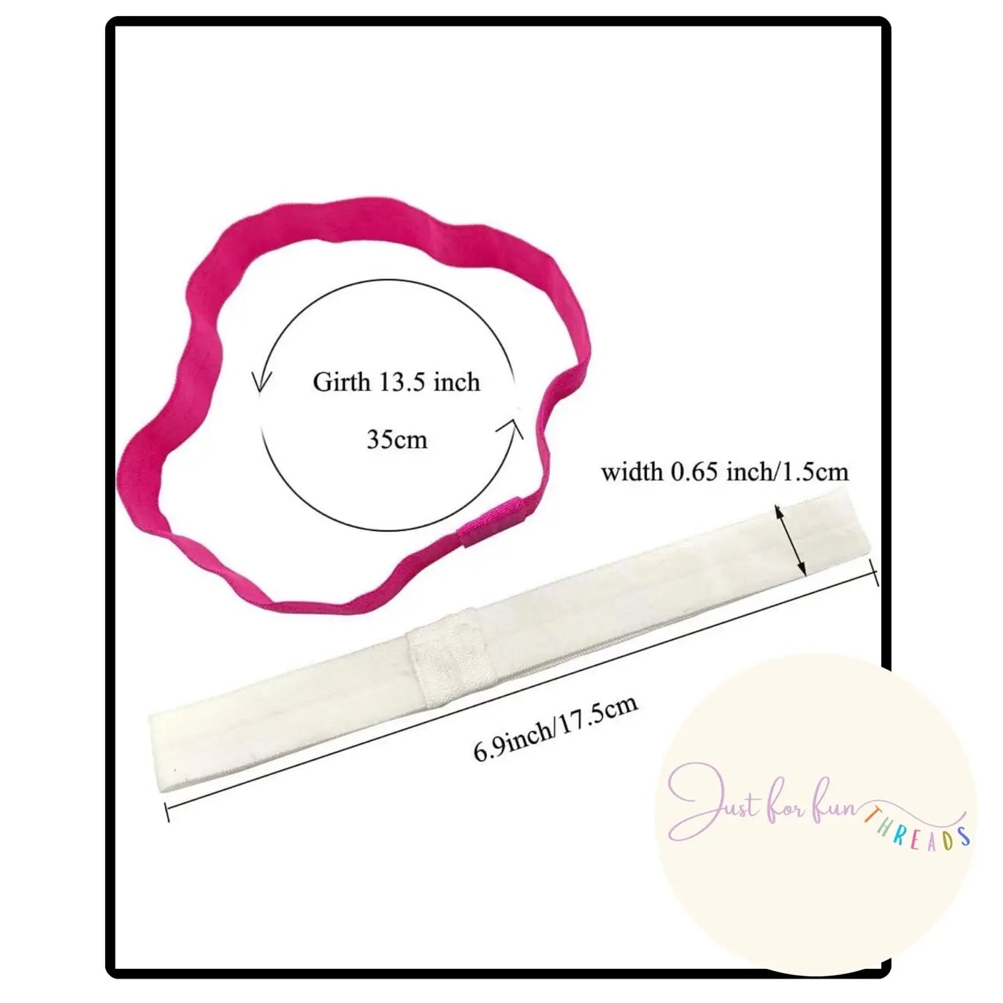 Soft & Stretchy Elastic Headbands