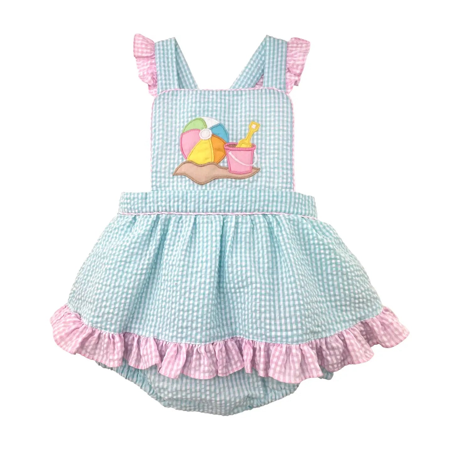 Sunbubble with Overlay Skirt & Beach Applique