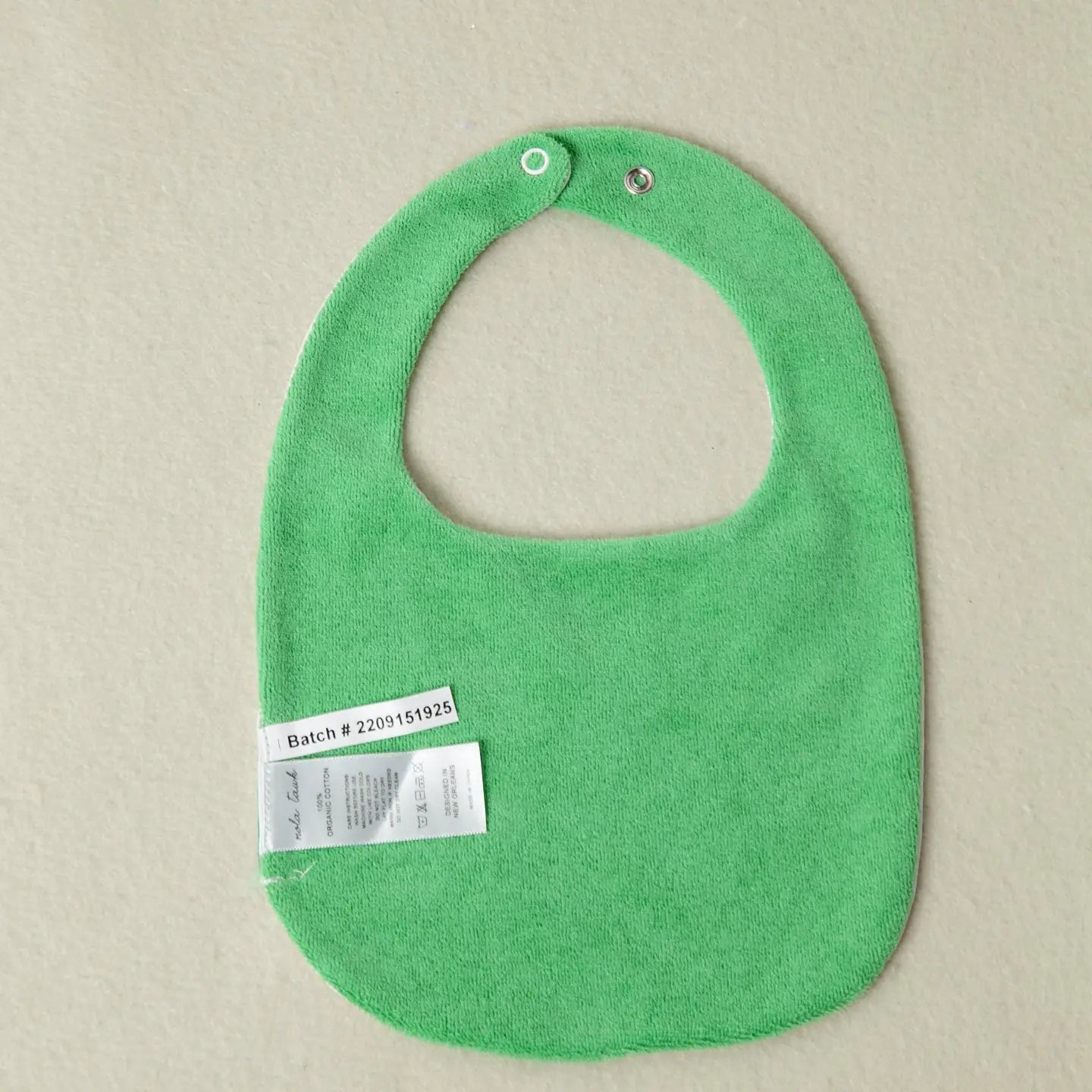 My First Beignet Cotton Bib